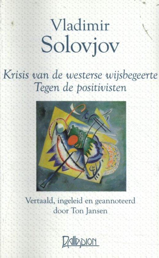 Krisis van de westerse wijsbegeerte - cover