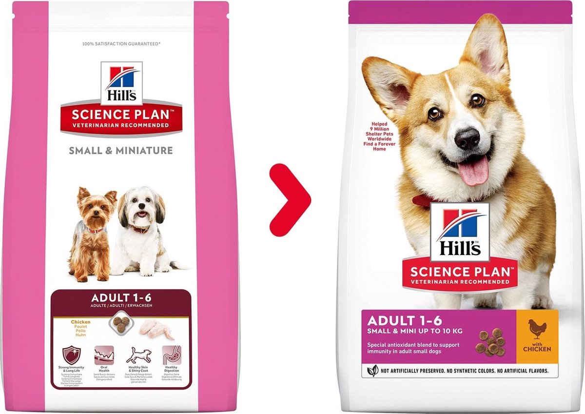 Hill's Small/Miniature - Gebalanceerd voer voor kleine honden thumbnail 2
