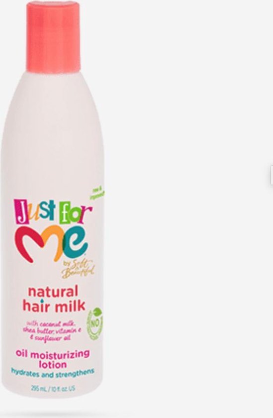 Just For Me - Natural Hair Milk - Moisturizing Lotion - 295ml — afbeelding 3