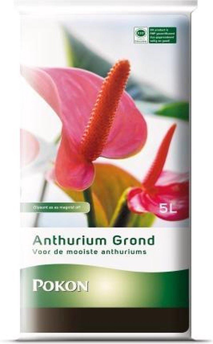 POKON ANTHURIUM GROND 2 KEER 5 LITER