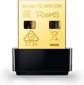 TP-Link TL-WN725N - Wireless N Nano USB-adapter - 150 Mbps