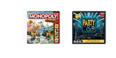 Gezelschapsspel - Monopoly Junior & Party & Co - 2 stuks