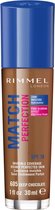 Rimmel London Match Perfection Foundation - 605 Deep Chocolate