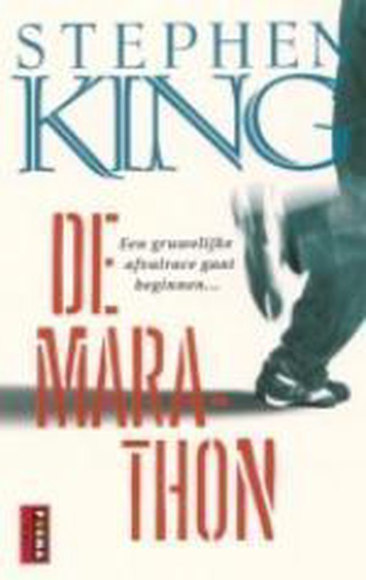 Cover van het boek 'De marathon' van Stephen King