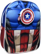 The Avengers 3d rugzak - Marvel captain America 33cm