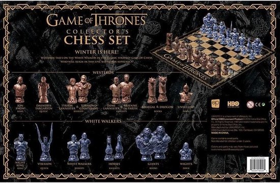 basketbal stroom Informeer GAME OF THRONES - Collector Chess Game | Games | bol.com