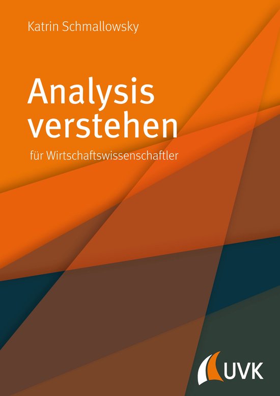 Analysis verstehen - cover
