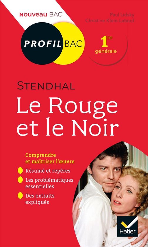 Profil - Stendhal, Le Rouge et le Noir - cover