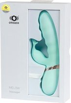Otouch - Melow USB Vibrator - 2 motoren - Waterproof - 7 vibratie standen - 100% Softtouch Silicone - Oplaadbaar via USB - Pastel Mint
