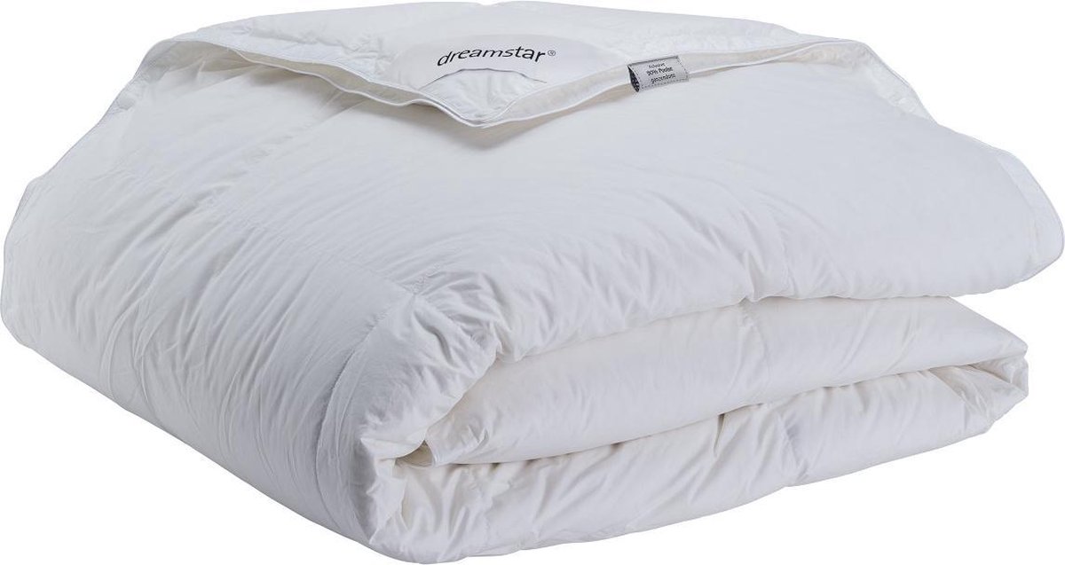 Dreamstar Xclusive dekbed 90% Poolse ganzendons 4-seizoenen 200x220