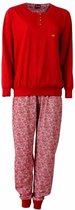 Medaillon Dames Pyjama Rood MEPYD2505A - Maten: L