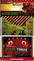 Stickervel + Stickerboekje Dinotrux