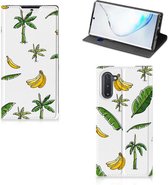 Geschikt voor Samsung Galaxy Note 10 Smart Cover Banana Tree