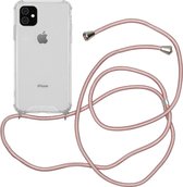 iMoshion Backcover met koord iPhone 11 hoesje - Rosé Goud