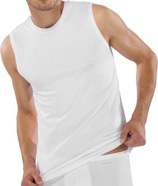 Schiesser 95/5 Heren Onderhemd - Wit - Maat XL