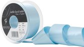 Berisfords Plain Dyed Saxe 11 ribbon lint 35 mm 20 meter