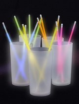 5 gobelets long drink + 15 agitateurs brillent dans le noir - Fête