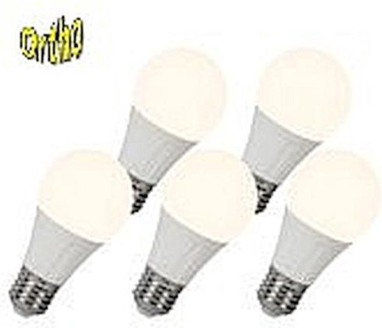 Ortho® - E27 5 stuks LED lampen 5 watt Warm Wit (vergelijkbaar met een gloeilamp van... bol.com