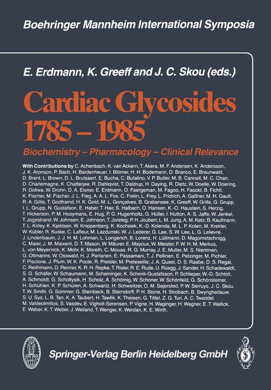 Medicine (R0) - Cardiac Glycosides 1785–1985