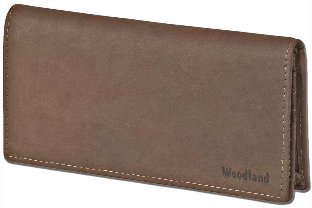 Woodland Dames Portemonnee 'Elegant' - Leer - Taupe