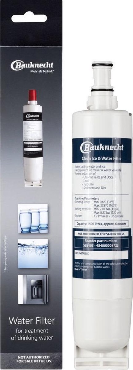 Bauknecht Waterfilter SBS003