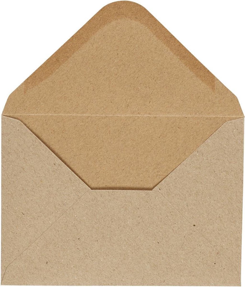 Enveloppe A5 – Papier recyclé de couleur beige – l'atelier de SORG