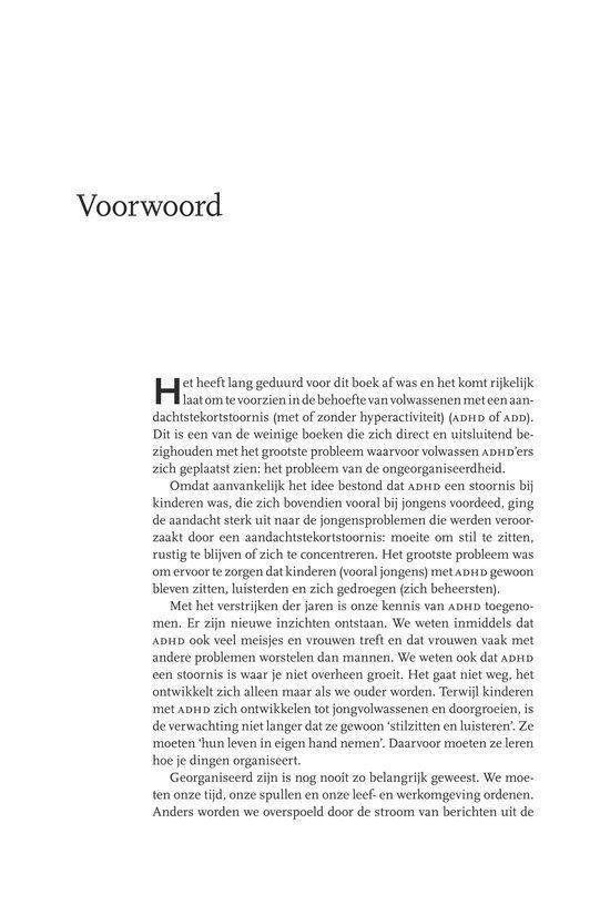 Opgeruimd leven met ADHD