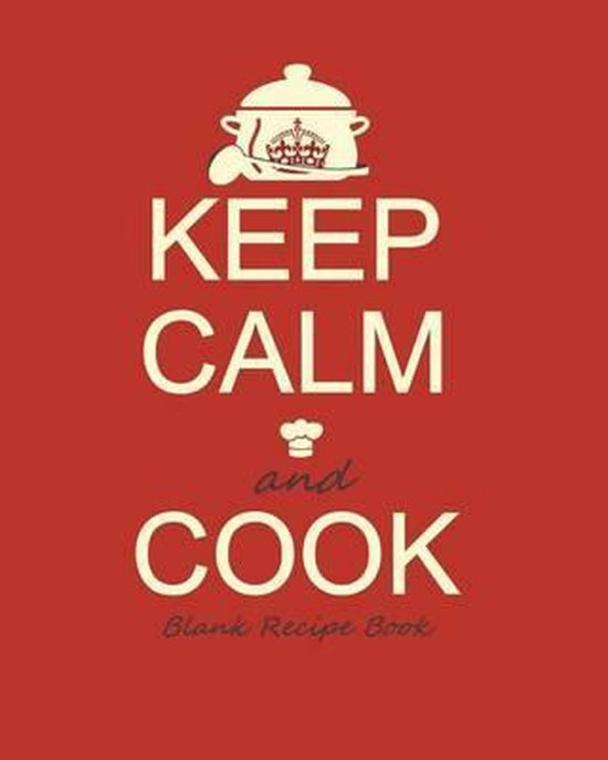 Blank Recipe Book - cover