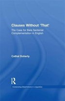 Clauses Without "That"