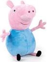 Knuffel van Peppa George, 27 cm groot