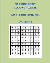 50 Large Print Sudoku Puzzles Volume 1