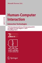 Lecture Notes in Computer Science 9170 - Human-Computer Interaction: Interaction Technologies