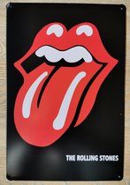 Wandbord Rolling Stones Metaal Muur Decoratie Emaille Wandbord Metaal Muur Decoratie Emaille Vintage Retro Tekst Metalen Reclame Bord - Metal Tin Sign - Vitch!™