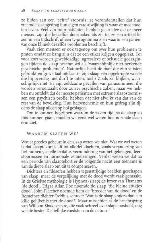 Slaap & Slaapstoornissen