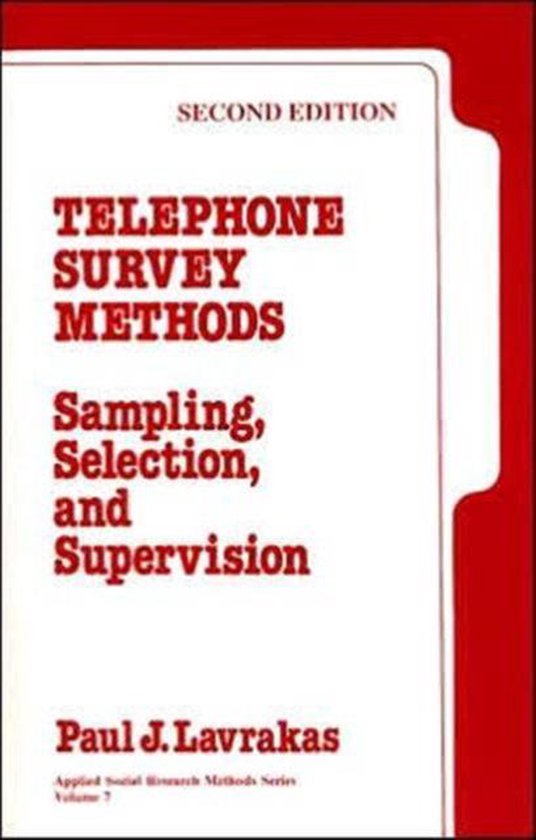 Telephone Survey Methods - cover
