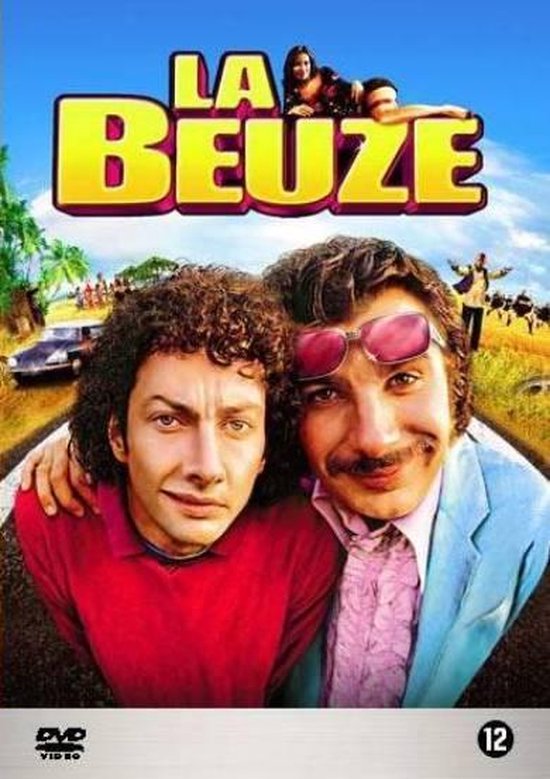 De filmposter van La Beuze met twee mannen in close-up, getiteld "LA BEUZE".