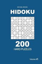 Hidoku - 200 Hard Puzzles 9x9 (Volume 5)
