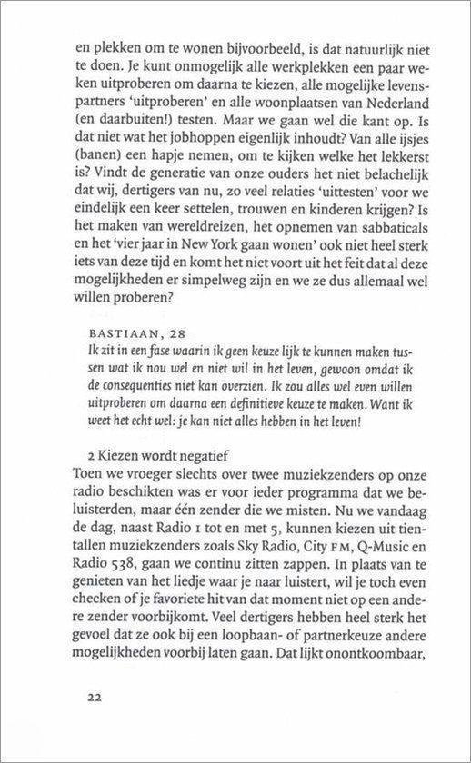 Het Dertigers Dilemma