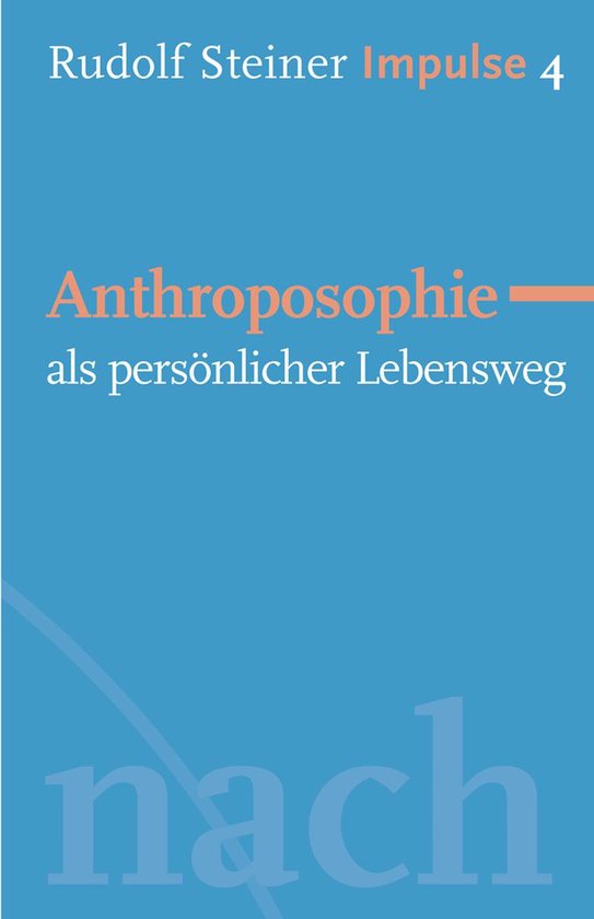 Impulse 4 - Anthroposophie als persönlicher Lebensweg - cover
