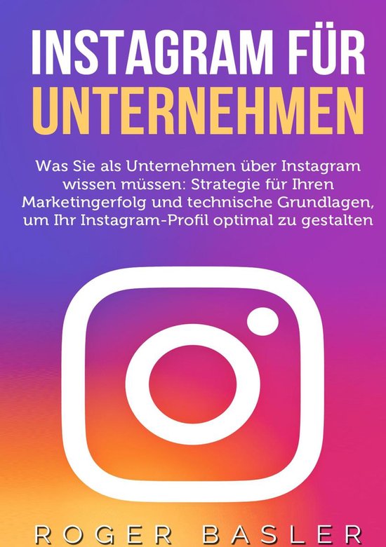 Instagram für Unternehmen - cover