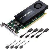 PNY VCQK1200DVI-PB LP NVIDIA Quadro K1200 4 GB GDDR5