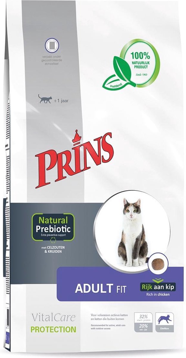 Prins VitalCare Protection Adult Fit - Kat - Volledig droogvoer - 2 x 1,5 kg