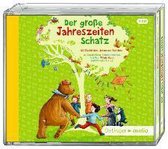 Der große Jahreszeitenschatz (4 CD). Mit Geschichten, Liedern und Gedichten von Kirsten Boie, Cornelia Funke, James Krüss, Astrid Lindgren