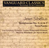 Jean Sibelius: Symphonies No. 5, 6, & 7; Tone Poems