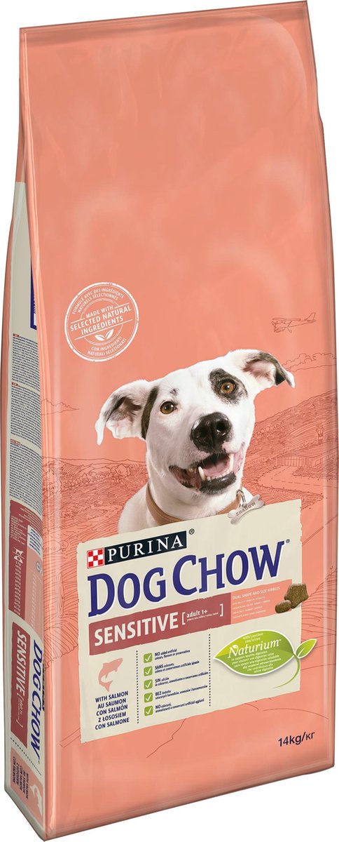 Dog Chow Dog Chow Adult Sensitive - Hondenvoer Zalm - 14 kg