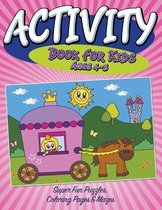 Activity Book For Kids Ages 4-8