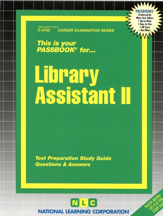 Career Examination Series - Library Assistant II (ebook), National ...