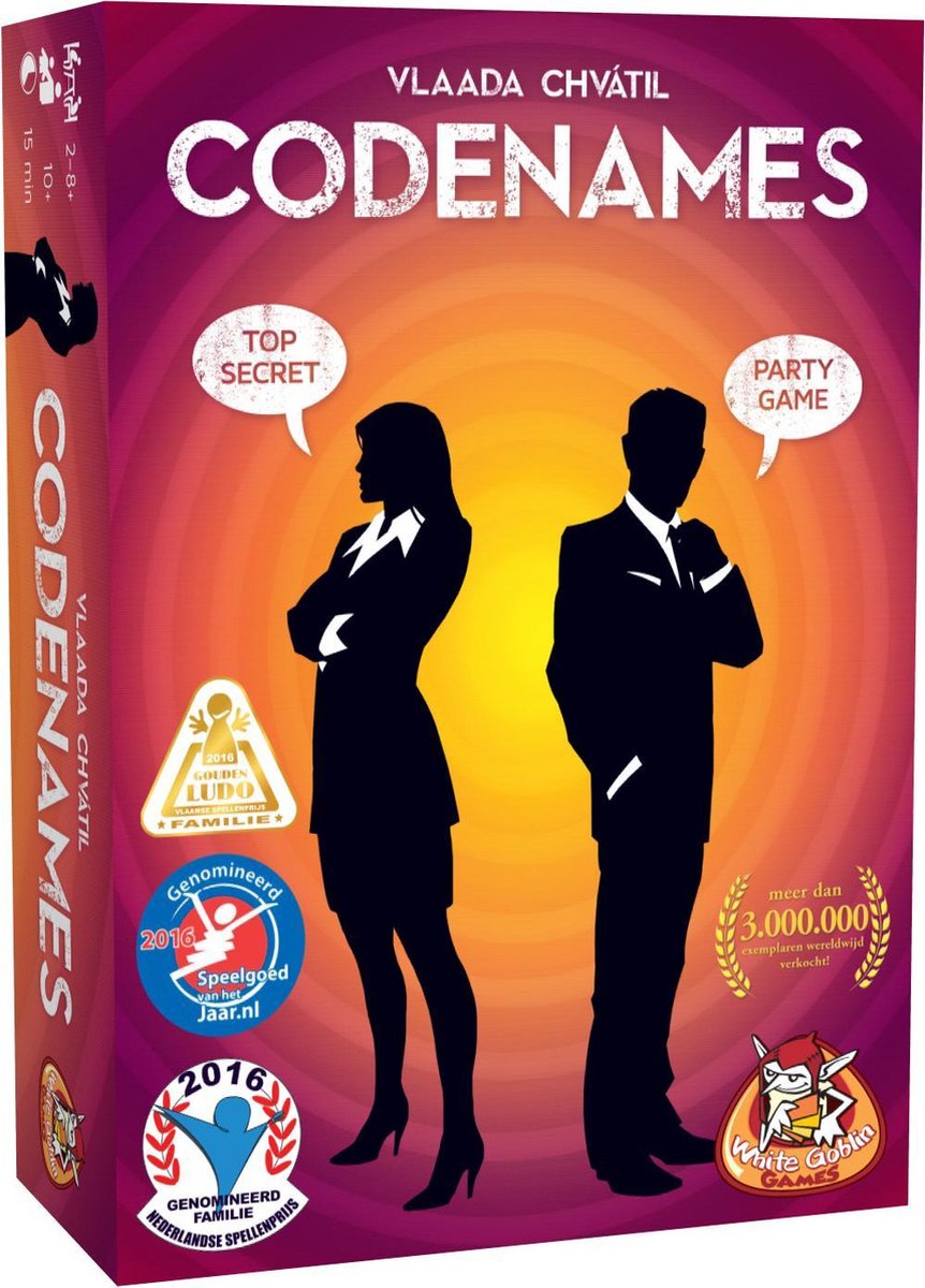White Goblin Games - Codenames - Gezelschapsspel | Games | bol.com
