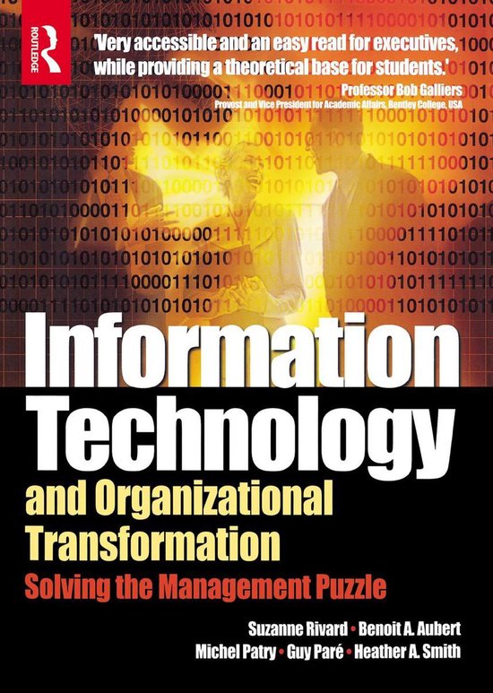 Information Technology and Organizational Transformation - cover