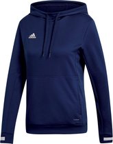 Adidas Team 19 Dames Hoody - Sweaters  - blauw donker - XL